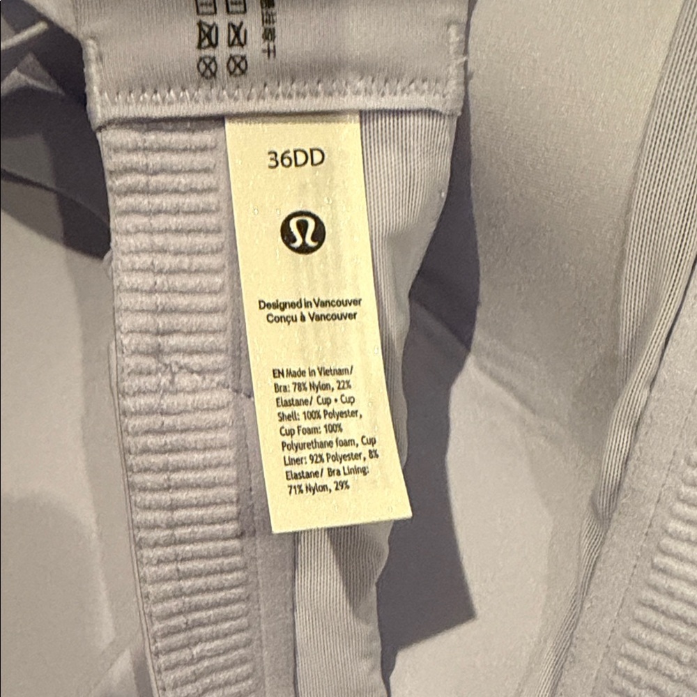 Lululemon Energy Bra- 36DD - Picture 3 of 7